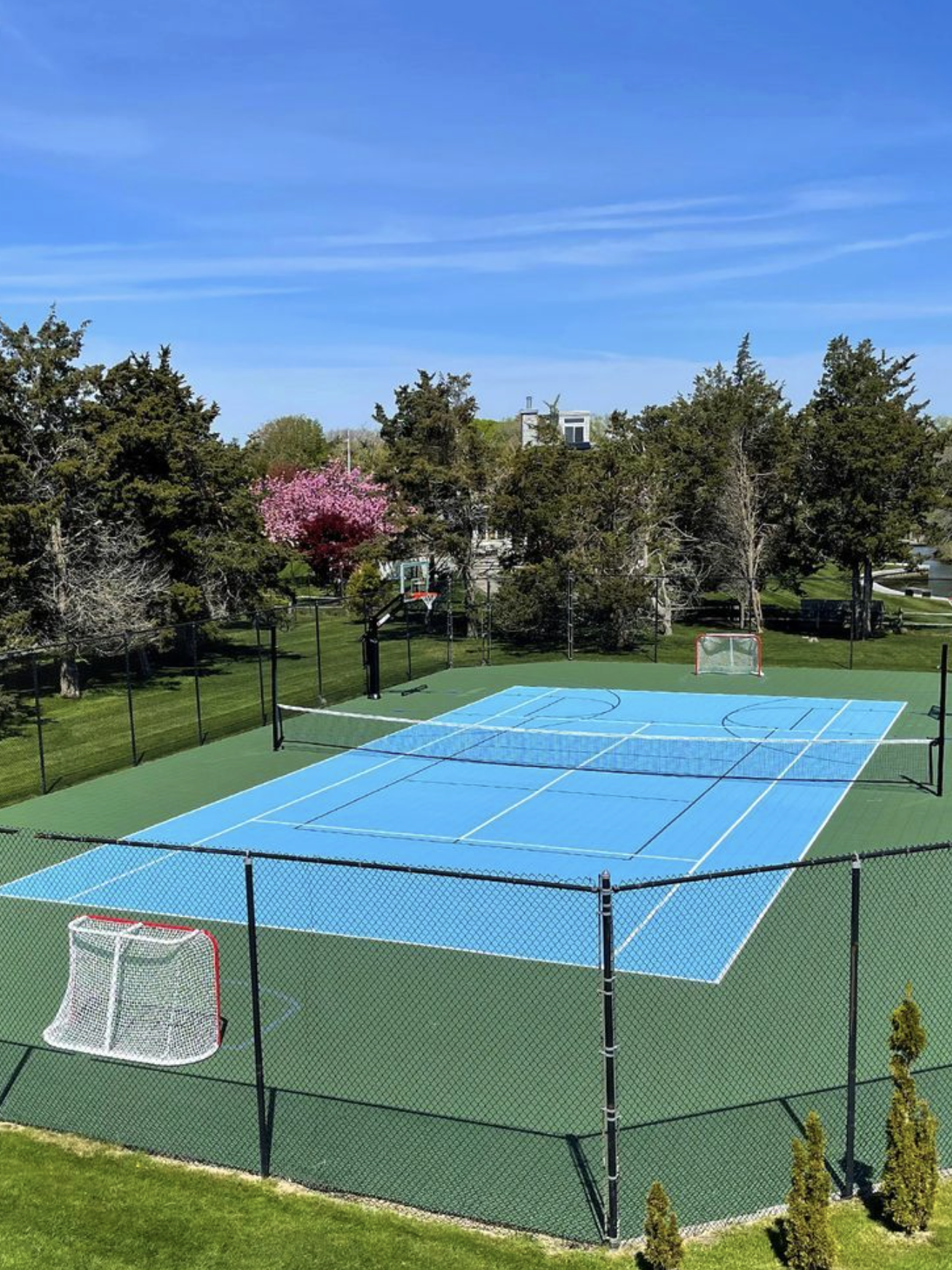 Tennis court design